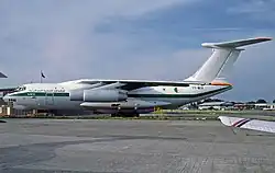 Photograph of an Algerian Air Force Ilyushin Il-76.