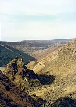 One of the outcrops known as "The Tower"