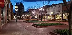 An Empty Pearl Street Mall During the Height of COVID, Boulder, Colorado