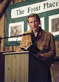 Carlson-Wee Reading at The Frost Place in Franconia, NH in 2015.