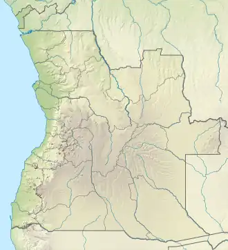 Kalandula Falls is located in Angola