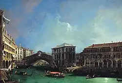 Il ponte di Rialto da nord