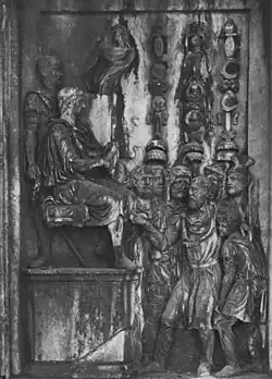 Clemency (Arch of Constantine)