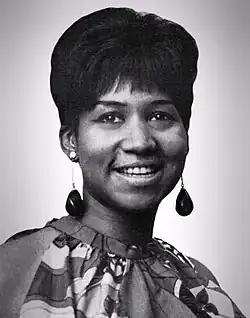 Portrait of Aretha Franklin