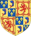 Royal arms of Francis, Dauphin and King consort of Scots