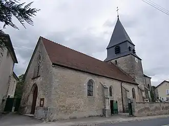 The church in Arsonval