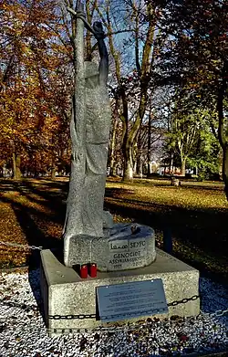 A memorial to Sayfo (Assyrian genocide) at Peace Park in Locarno, Switzerland