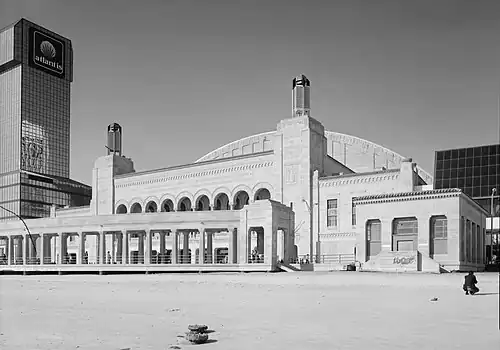 Boardwalk Hall (pictured here in 1992) was the site of the 1964 Democratic National Convention.