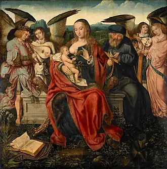 Holy Family with Music Making Angels ,  1510–1520