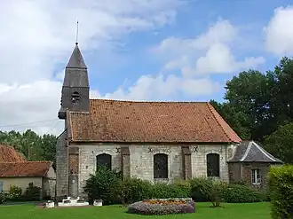 The church of Aubrometz