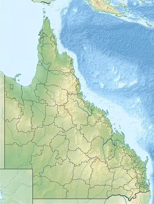 Cairns is located in Queensland