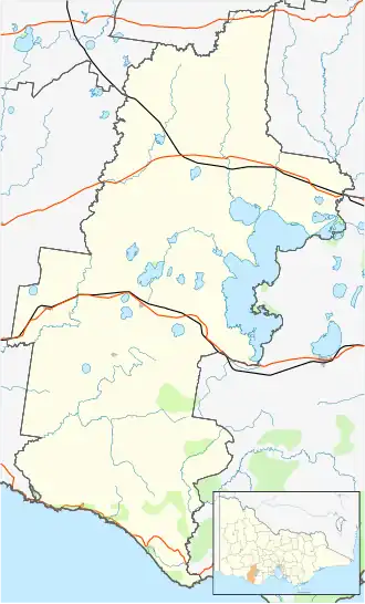 Timboon is located in Corangamite Shire