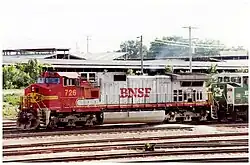 BNSF Warbonnet