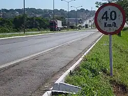 Urban segment of BR-153 in Araguaína, Tocantins.