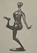 Bailarina, bronze, 33&nbsp;cm, 1972