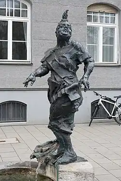 Bally Prell fountain in Munich