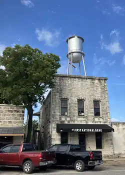 Old bank on Main St. and an older water tower
