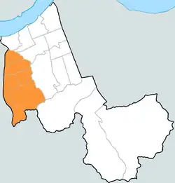 Bangbae-dong within Seocho District