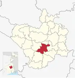 Location in West Bengal