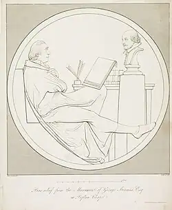 Design for the bas-relief from the Monument of George Steevens