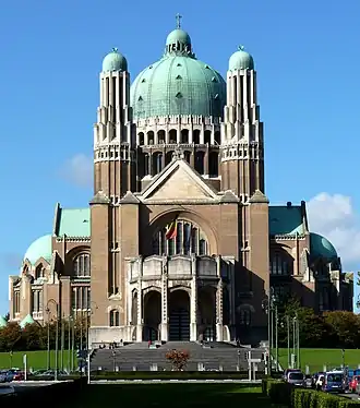 National Basilica of the Sacred Heart in Koekelberg (Brussels), Belgium (1919–1969)
