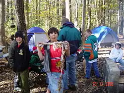 Image 12Scouts in Virginia, USA having fun, like Scouts from all over the world do outdoors