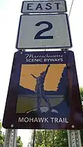 Massachusetts Route 2 at the beginning of the Mohawk Trail, Williamstown