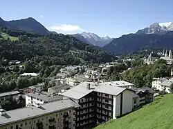 View of Berchtesgaden towards the Königssee