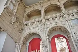 Bernuy: cast of the court at the Cité de l’architecture et du patrimoine.