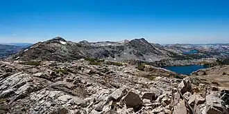 Bigelow Peak (left) from the summit of Quartzite Peak