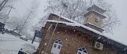 Bilal(RA) Masjid, amidst snowfall