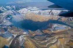 Image 27Mining has been a large industry in Utah since it was first settled. The Bingham Canyon Mine in Salt Lake County is one of the largest open pit mines in the world. (from Utah)