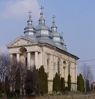 Neoclassical - Frumoasa Monastery Church, Iași, unknown architect, 1836,[22]