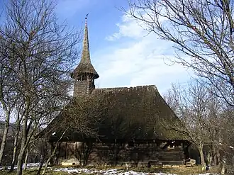 Wooden Church in Zimbor, historic monument