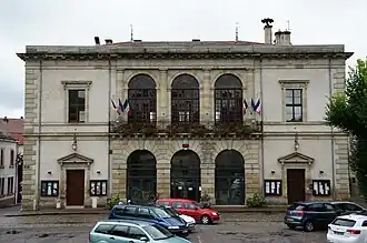 The town hall in Blâmont