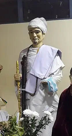 Statue of Bo Bo Aung, a famed Burmese Weizza or spiritual adept.