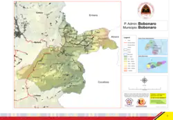 Official map of the Administrative post