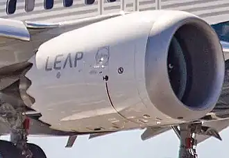 The LEAP-1B is the exclusive engine option for the Boeing 737 MAX.