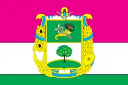 Flag of Bohodukhiv Raion