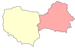 Byelorussian SSR after adjustment