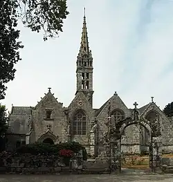 The church in Guengat