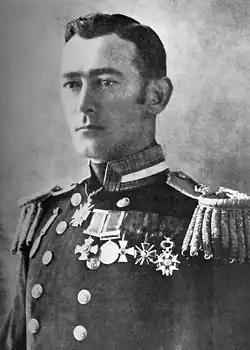 Photograph of Francis Cromie in uniform