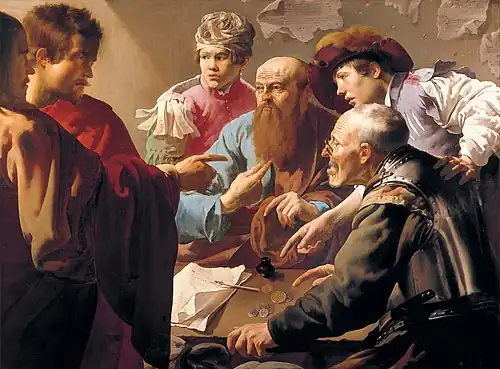 The Calling of St. Matthew, by Hendrick ter Brugghen