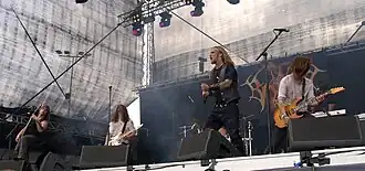 Brymir performing in 2011