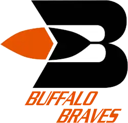 Primary logo, black and orange version, 1972 to 1978