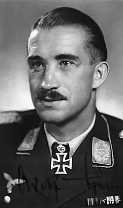 Adolf Galland in uniform