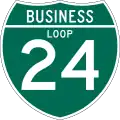 Interstate 24 Business marker