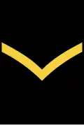 Sailor second class (previously able seaman) or matelot de deuxième classe