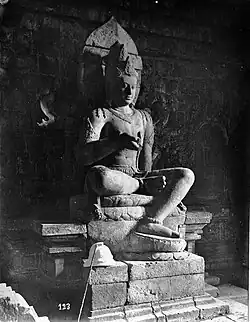 Bodhisattva Vajrapani. Mendut near Borobudur, Central Java, Indonesia. Sailendran art c. 8th century