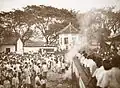 Ceremony at a Chinese Indonesian temple